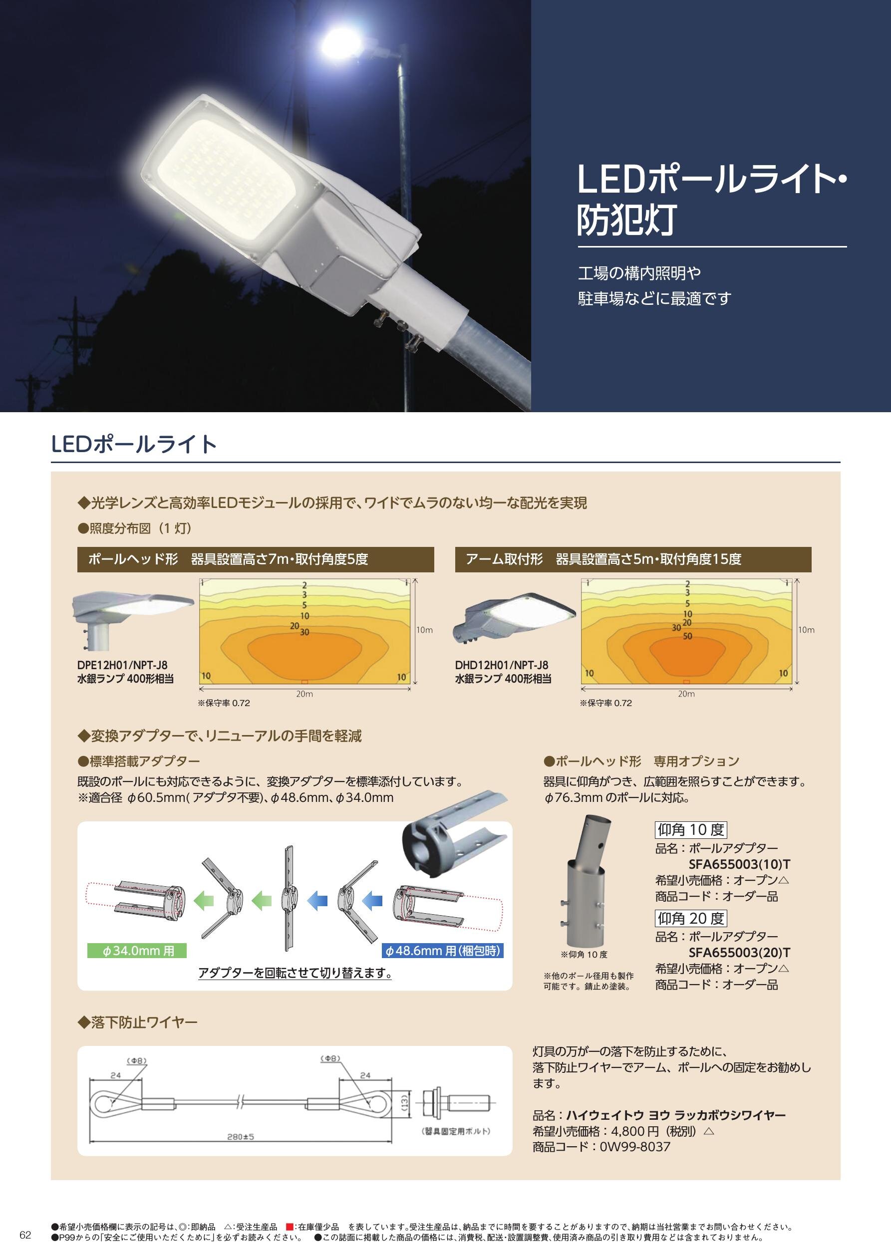 トップ led業務用照明のカタログは